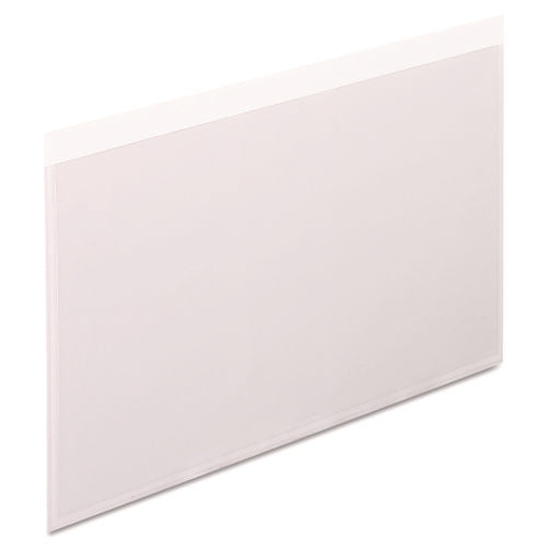 Image of Pendaflex® Self-Adhesive Pockets, 5 X 8, Clear Front/white Backing, 100/box
