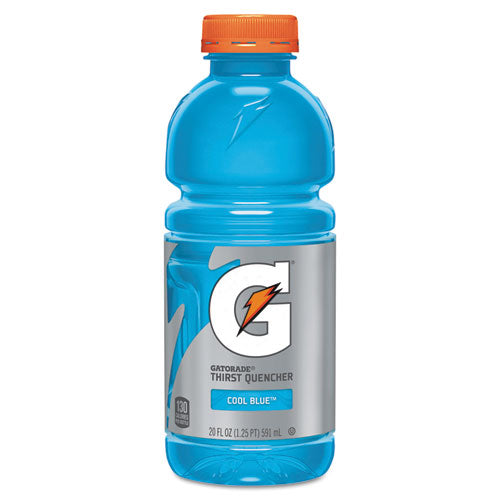 Image of Gatorade® G-Series Perform 02 Thirst Quencher, Cool Blue, 20 Oz Bottle, 24/carton