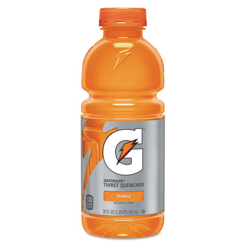 Image of Gatorade® G-Series Perform 02 Thirst Quencher, Orange, 20 Oz Bottle, 24/carton