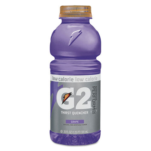 Image of Gatorade® G2 Perform 02 Low-Calorie Thirst Quencher, Grape, 20 Oz Bottle, 24/carton