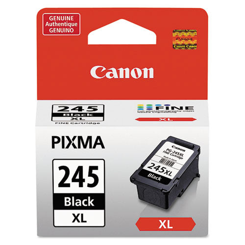 Image of Canon® 8278b001 (pg-245xl) Chromalife100+ High-Yield Ink, 300 Page-Yield, Black