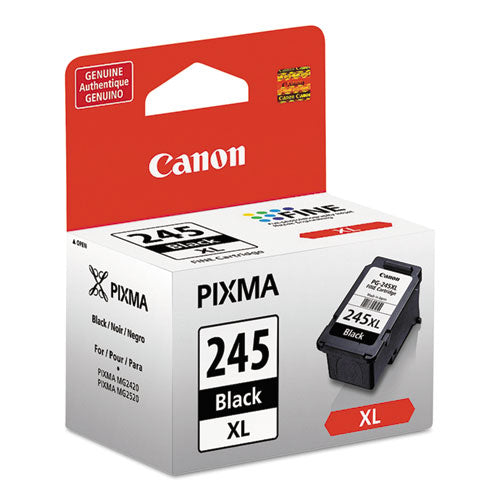 Image of Canon® 8278b001 (pg-245xl) Chromalife100+ High-Yield Ink, 300 Page-Yield, Black