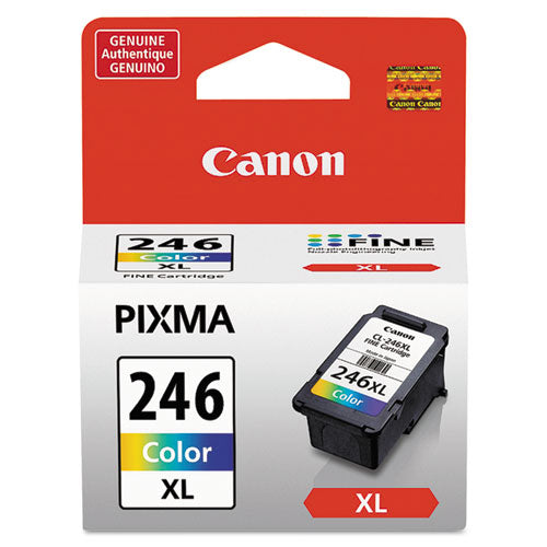 Image of Canon® 8280b001 (cl-246xl) Chromalife100+ High-Yield Ink, 300 Page-Yield, Tri-Color