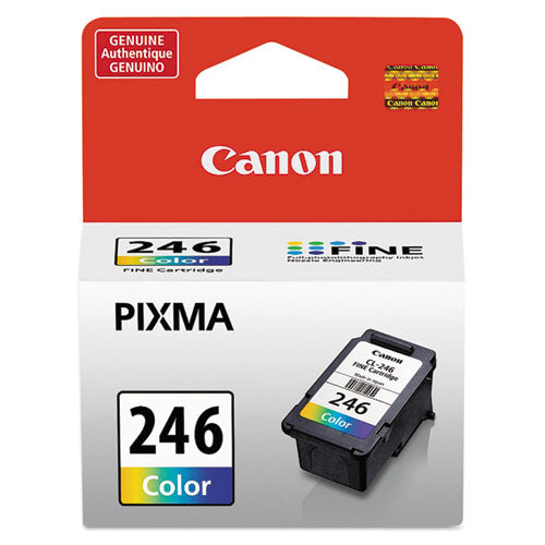 Image of Canon® 8281b001 (cl-246) Chromalife100+ Ink, 180 Page-Yield, Tri-Color
