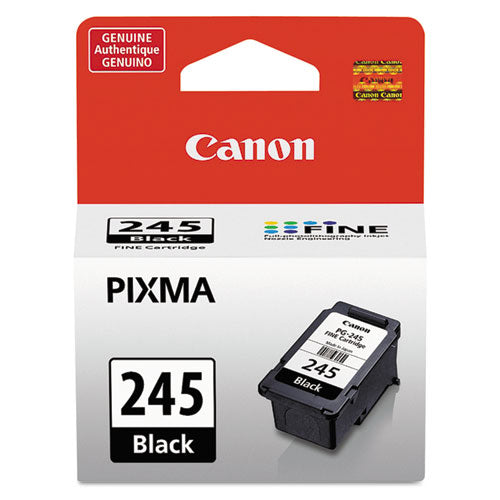 Image of Canon® 8279b001 (pg-245) Chromalife100+ Ink, 180 Page-Yield, Black