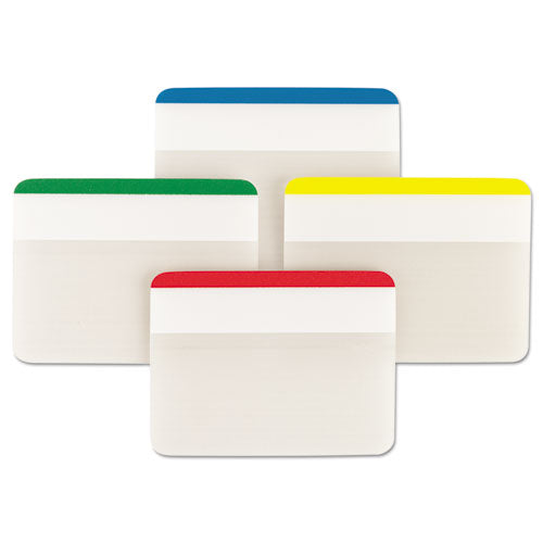Image of Post-it® Tabs Lined Tabs, 1/5-Cut, Assorted Colors, 2" Wide, 24/Pack