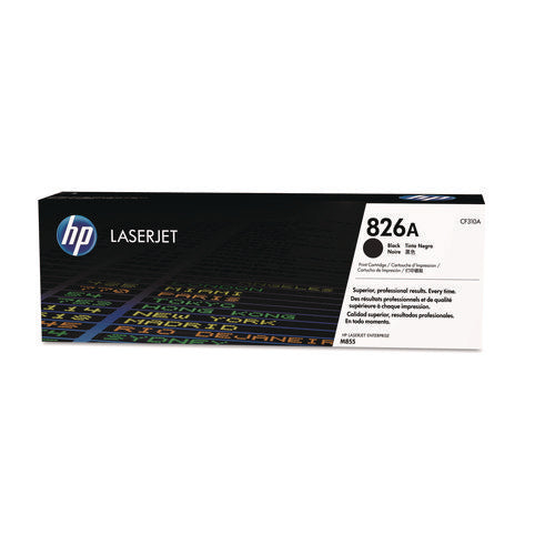 Image of HP HP 826a, (cf310a) Black Original Laserjet Toner Cartridge