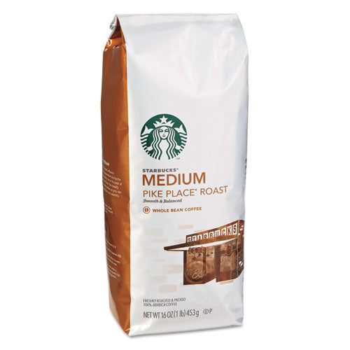 Image of Starbucks® Whole Bean Coffee, Pike Place Roast, 1 Lb Bag
