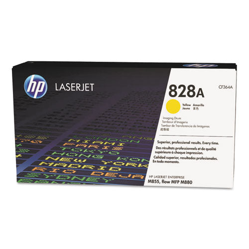 Image of HP HP 828a, (cf364a) Yellow Original Laserjet Imaging Drum