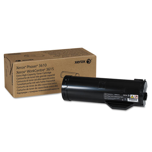 Image of Xerox® 106r02731 Extra High-Yield Toner, 25,300 Page-Yield, Black