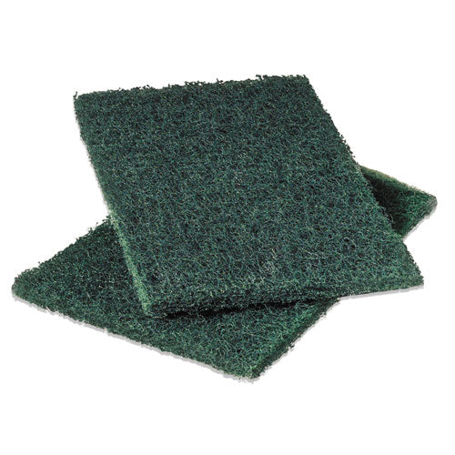 Image of Scotch-Brite PROFESSIONAL Heavy-Duty Scouring Pad 86, 6 X 9, Green, Dozen