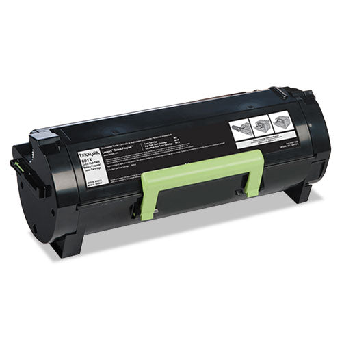 Image of Lexmark 60f1x00 Ultra High-Yield Toner, 20,000 Page-Yield, Black