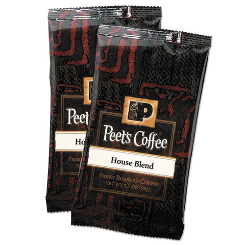 Image of Peet's Coffee & Tea® Coffee Portion Packs, House Blend, 2.5 Oz Frack Pack, 18/box