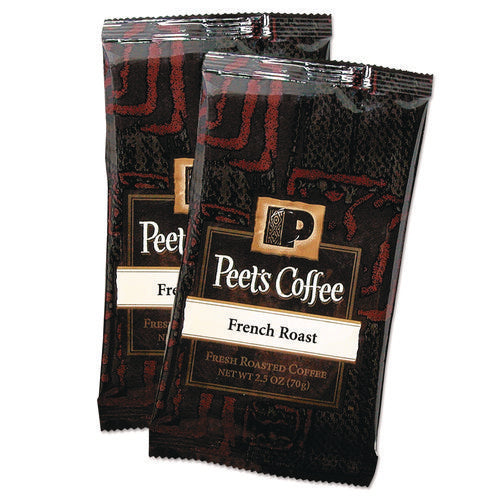 Image of Peet's Coffee & Tea® Coffee Portion Packs, French Roast, 2.5 Oz Frack Pack, 18/box