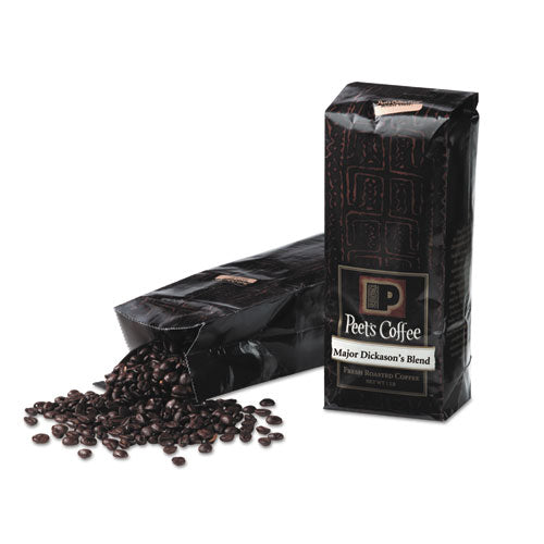 Image of Peet's Coffee & Tea® Bulk Coffee, Major Dickason's Blend, Whole Bean, 1 Lb Bag