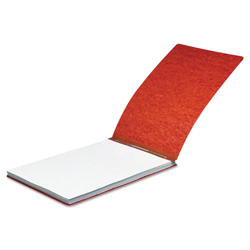 Image of ACCO Pressboard Report Cover, Spring Style Fastener, 2" Capacity, 8.5 X 11, Earth Red/earth Red