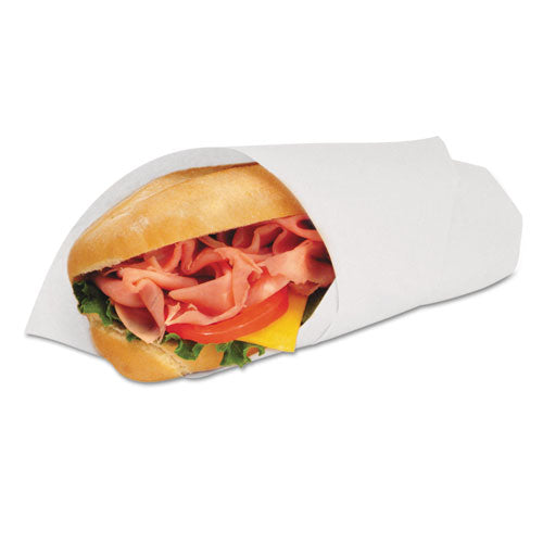 Image of Marcal® Deli Wrap Dry Waxed Paper Flat Sheets, 12 X 12, White, 1,000/pack, 5 Packs/carton