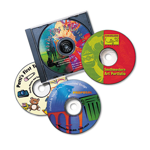 Image of Avery® Inkjet Cd Labels, Matte White, 40/pack