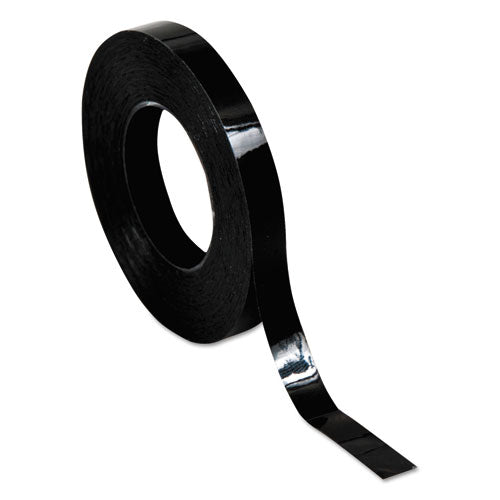 Image of Chartpak® Graphic Chart Tapes, 1" Core, 0.25" X 27 Ft, Gloss Black