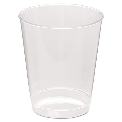 Image of WNA Comet Plastic Tumbler, Tall, 8 oz, Clear, 25/Pack, 20 Packs/Carton