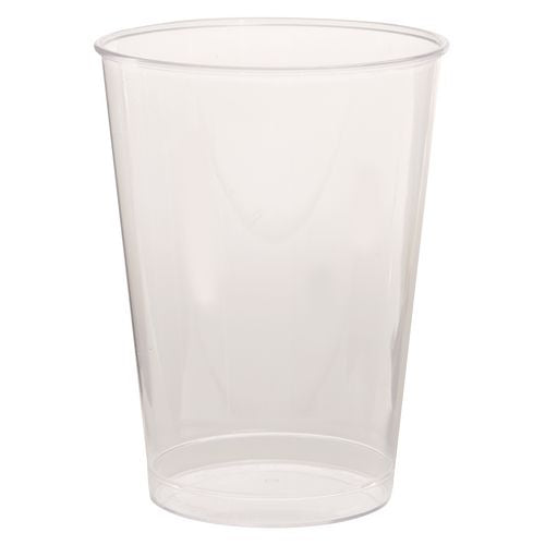Image of WNA Comet Plastic Tumbler, Tall, 7 oz, Clear, 25/Pack, 20 Packs/Carton