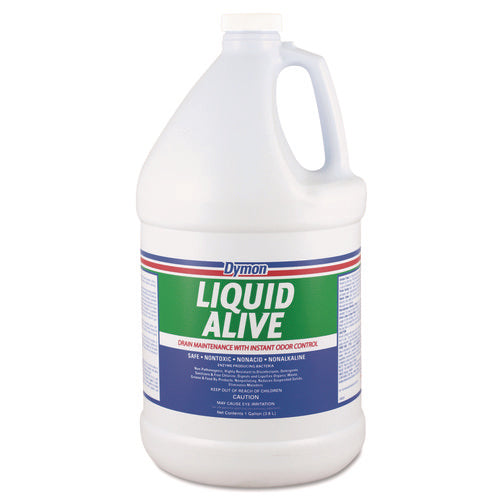 Image of Dymon® Liquid Alive Enzyme Producing Bacteria, 1 Gal Bottle, 4/carton