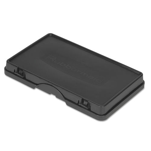 Image of Rubbermaid® Commercial Storage/trash Compartment Cover, Plastic, Black