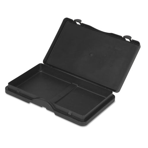 Image of Rubbermaid® Commercial Storage/trash Compartment Cover, Plastic, Black