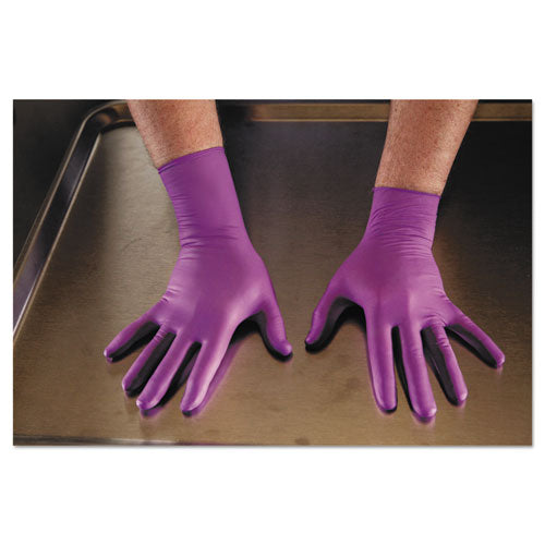 Image of Kimtech PURPLE NITRILE Exam Gloves, 310 mm Length, Large, Purple, 500/Carton
