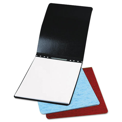 Image of ACCO PRESSTEX Report Cover with Tyvek Reinforced Hinge, Top Bound, Two-Piece Prong Fastener, 2" Capacity, 11 x 14, Red/Red