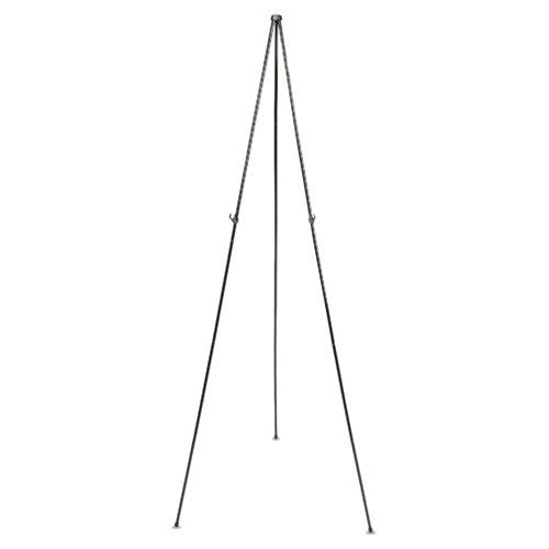 Image of Quartet® Full Size Instant Easel, 62.38" Maximum Height, Steel, Black