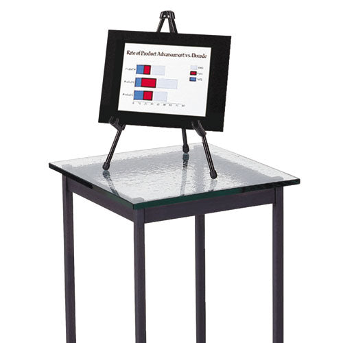 Image of Quartet® Tabletop Instant Easel, 14" High, Steel, Black