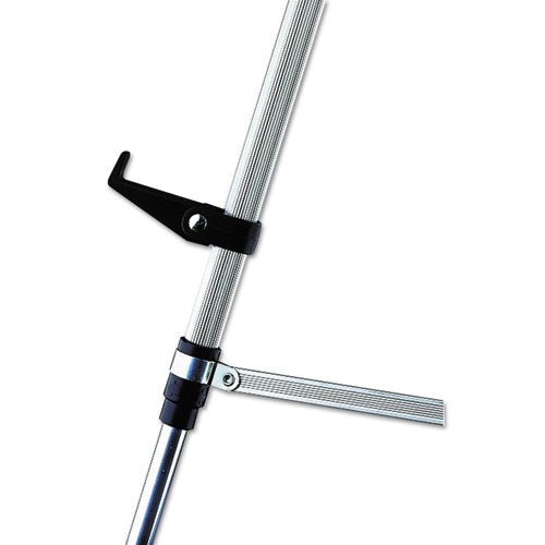Image of Quartet® Lightweight Telescoping Tripod Easel, 38" To 66" High, Aluminum, Silver