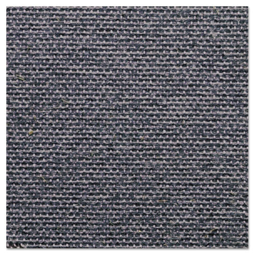 Image of Quartet® Enclosed Indoor Fabric Bulletin Board with Three Hinged Doors, 72" x 48", Gray Surface, Graphite Gray Aluminum Frame