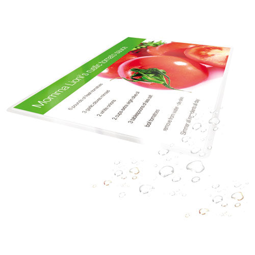Image of GBC® Ultraclear Thermal Laminating Pouches, 5 Mil, 5.5" X 3.5", Gloss Clear, 25/pack