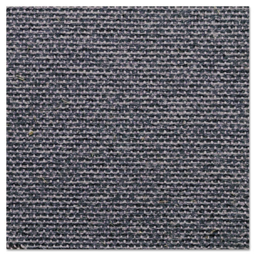 Image of Quartet® Enclosed Indoor Cork/Fabric Bulletin Board with 2 Sliding Glass Doors, 48" x 36", Gray Surface, Graphite Gray Aluminum Frame