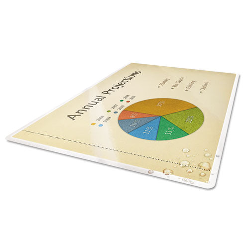 Image of GBC® Ultraclear Thermal Laminating Pouches, 3 Mil, 9" X 11.5", Gloss Clear, 100/box