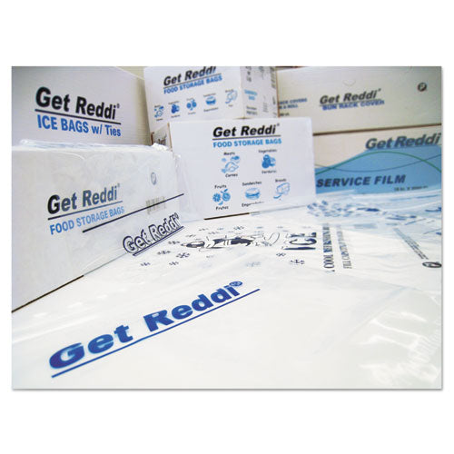 Image of Inteplast Group Food Bags, 6 gal, 12" x 8" x 30", Clear, 500/Carton