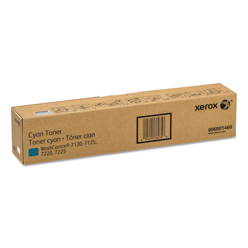 Image of Xerox® 006r01460 Toner, 15,000 Page-Yield, Cyan
