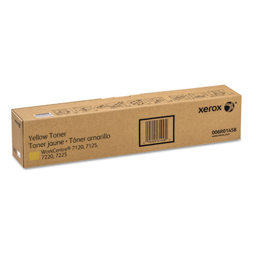 Image of Xerox® 006r01458 Toner, 15,000 Page-Yield, Yellow