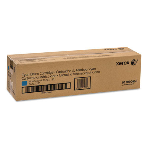 Image of Xerox® 013r00660 Drum Unit, 51,000 Page-Yield, Cyan