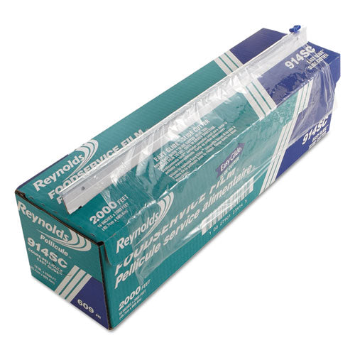 Image of Reynolds Wrap® PVC Food Wrap Film Roll in Easy Glide Cutter Box, 18" x 2,000 ft