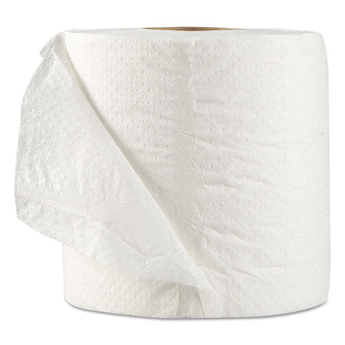 Image of GEN Standard Bath Tissue, Septic Safe, Individually Wrapped Rolls, 1-Ply, White, 1,000 Sheets/Roll, 96 Wrapped Rolls/Carton