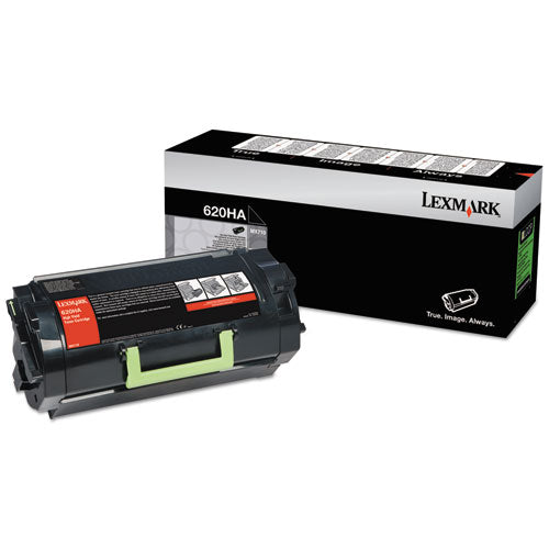 Image of Lexmark 62d0ha0 High-Yield Toner, 25,000 Page-Yield, Black