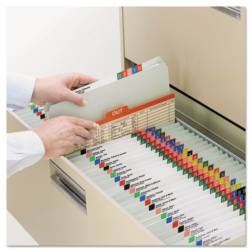 Image of Smead Recycled Pressboard Fastener Folders, Straight Tabs, Two SafeSHIELD Fasteners, 2" Expansion, Legal Size, Gray-Green, 25/Box