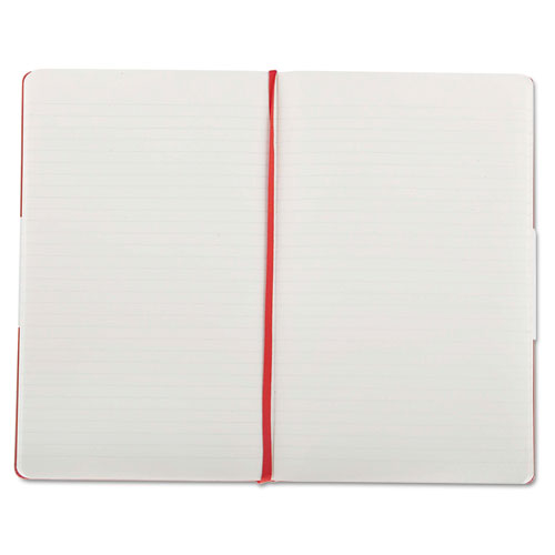 Image of Moleskine® Classic Colored Hardcover Notebook, 1-Subject, Narrow Rule, Red Cover, (240) 8.25 x 5 Sheets