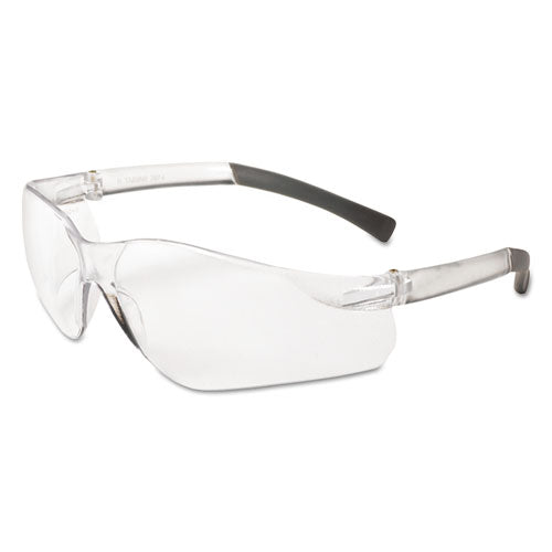 Image of KleenGuard V20 Purity Safety Glasses, Polycarbonate Frame, Clear Frame/Lens, 12/Box