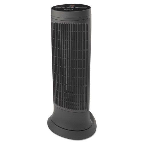 Image of Honeywell Digital Tower Heater, 1,500 W, 10.12 x 8 x 23.25, Black