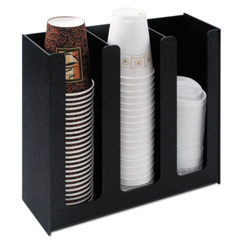Image of Vertiflex® Commercial Grade Cup Holder, For 8 Oz To 32 Oz Cups, Black