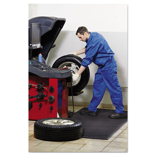 Image of Guardian Soft Step Supreme Anti-Fatigue Floor Mat, 24 X 36, Black